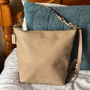Coach bucket crossbody handbag